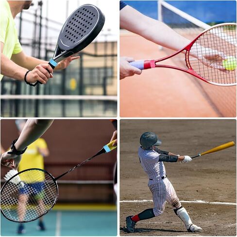 Meccanixity Tennis Gracket Silicone Racquet Ring ، Racket Band Rubber Ring Non Slip Extorbent Overgrip in Place in Saudi Arabia