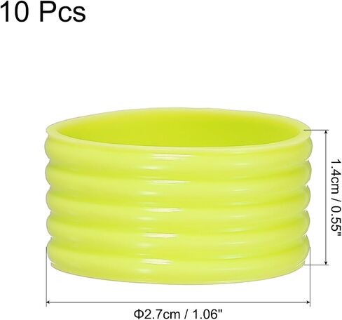 Meccanixity Tennis Gracket Silicone Racquet Ring ، Racket Band Rubber Ring Non Slip Extorbent Overgrip in Place in Saudi Arabia