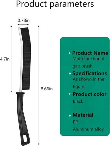 5-Pack Multifunctional Bathroom Cleaning Brushes - Hard Bristle, Long Handle, Cement Slurry Tool for Narrow Gaps & Home Spaces in Saudi Arabia