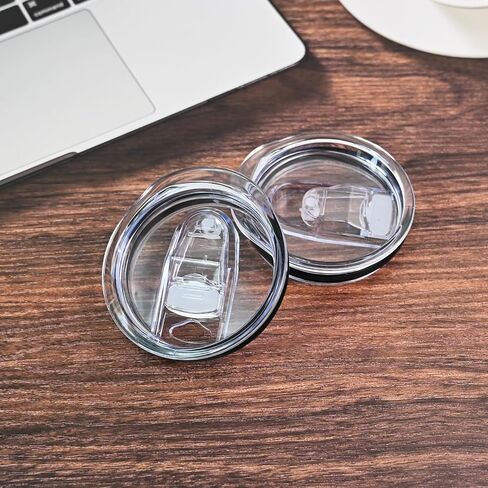 20oz Splash-Proof Silicone Travel Mug Lid - Slim Replacement Cover for Yeti Rambler Tumblers in Kuwait
