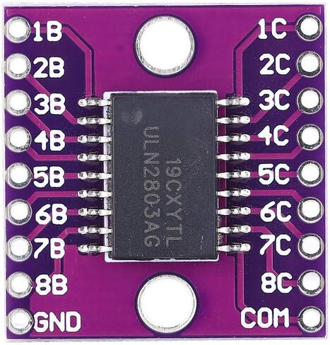 2PCs Darlington Transistor Arrays Module ULN2803A Industrial Electrical Accessory in Saudi Arabia