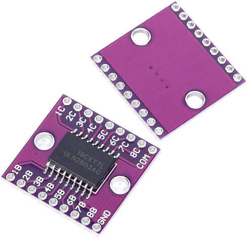2PCs Darlington Transistor Arrays Module ULN2803A Industrial Electrical Accessory in Saudi Arabia