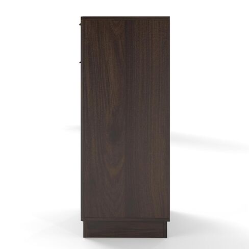 10 Gallon Tilt Out Trash Cabinet –Wooden Hidden Trash Can Cabinet,Pet Proof Trash Can Cabinet with Storage for Kitchen Bathroom, Living Room (Walnut) in Kuwait