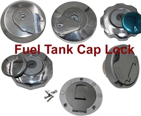 Motorcycle Fuel Gas Cap Ignition Switch Lock Key Set Motorcycle Accessories YP20 H 1Pcs(YP20-4) in Saudi Arabia
