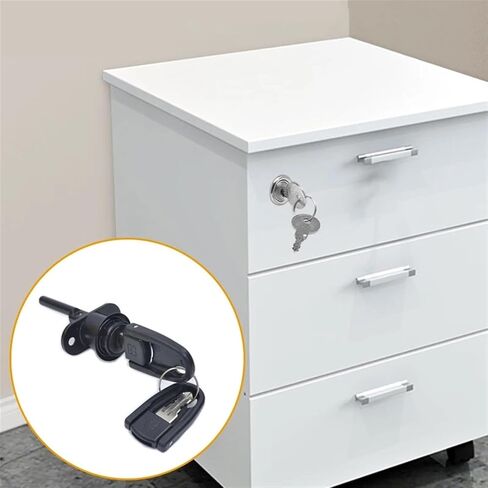 قفل الدرج 16/19 مم مختلف عن صندوق أدوات خزانة صندوق البريد مع 2 مفاتيح DIY Furniture Hardware MMS353 A 1PCS (NO 02) in Saudi Arabia