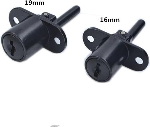 قفل الدرج 16/19 مم مختلف عن صندوق أدوات خزانة صندوق البريد مع 2 مفاتيح DIY Furniture Hardware MMS353 A 1PCS (NO 02) in Saudi Arabia