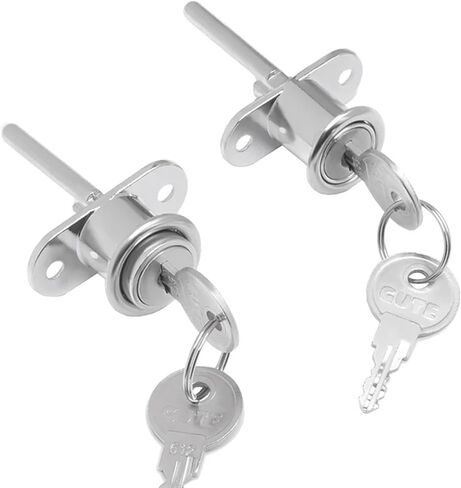 قفل الدرج 16/19 مم مختلف عن صندوق أدوات خزانة صندوق البريد مع 2 مفاتيح DIY Furniture Hardware MMS353 A 1PCS (NO 02) in Saudi Arabia