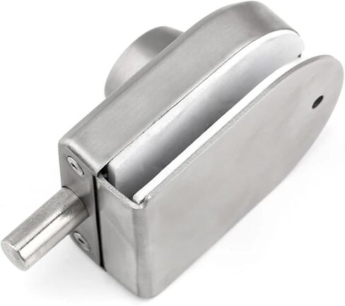 SUS304 Glass Sliding Door Lock Lock 304 مقاوم للصدأ لفندق Home Office Hotel MMS490 I 1PCS (C) in Saudi Arabia