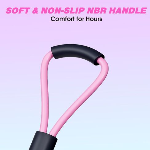 Figure 8 Resistance Bands with Handles - Set of 3 (20LB, 30LB, 40LB) for Arm, Shoulder & Full Body Workout - Strength Training & Stretching for Women & Men in Saudi Arabia