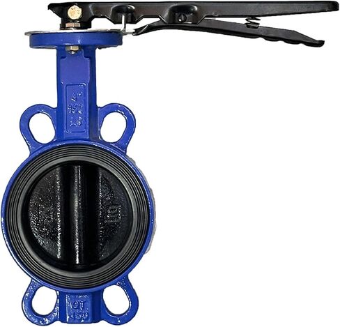 D71x-16Q مقبض المقبض صمام الفراشة ناعم الختم المركز الصنبور خط أنابيب خط أنابيب الصمام الحديد Ductile (1) in Saudi Arabia