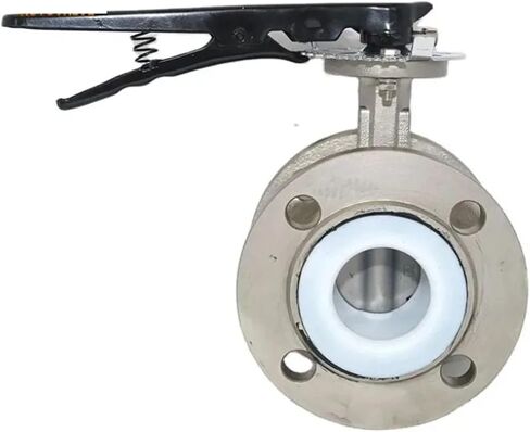 DF810-BF Stainless Steel Series Flanged Type Soft Sealing Center Lined Butterfly Valve in Saudi Arabia