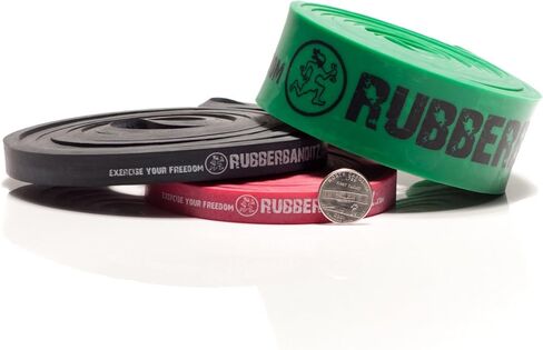 Rubberbanditz Combo Pull Up Assist Bands | Heavy Duty Resistance Exercise Bands for Powerlifting, Mobility, and Stretching | Resistance Bands for Working Out in Kuwait