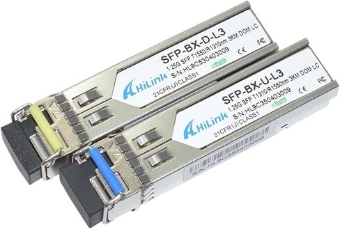 ألياف واحدة 1G WDM 1.25G 1310NM/1550NM 3km/20km/40km DOM SFP (موصل SC 20km) in Saudi Arabia