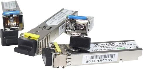 SFP Gibgabit Ethernet SC/LC Single Connector Optional 1.25G SFP 60km SFP-BX-D/U-S60 1310/1550nm in Saudi Arabia