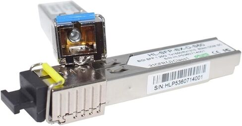 SFP Gibgabit Ethernet SC/LC Single Connector Optional 1.25G SFP 60km SFP-BX-D/U-S60 1310/1550nm in Saudi Arabia