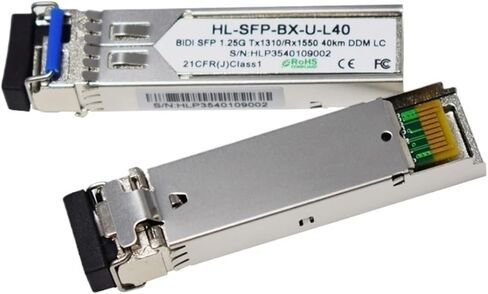 Most Brands Compatible with 1.25G SFP 40Km 1310/1550nm LC Connector DDM(10 Pairs) in Saudi Arabia