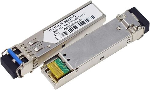 1.25g 10km Duplex 1310NM LC DDM SFP-GE-LX-SM1310 SFP GLC-LH-SMD (5 PCS) in Saudi Arabia