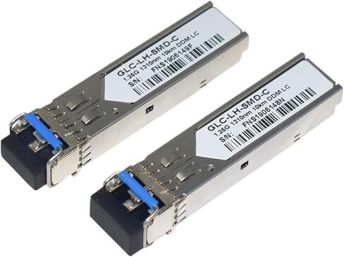 1.25g 10km Duplex 1310NM LC DDM SFP-GE-LX-SM1310 SFP GLC-LH-SMD (5 PCS) in Saudi Arabia