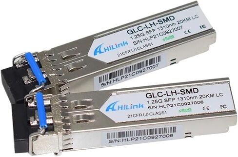 4pcs الألياف الضوئية الضوئية الألياف الضوئية SFP 1.25G 20km 1310nm Duplex LC in Saudi Arabia