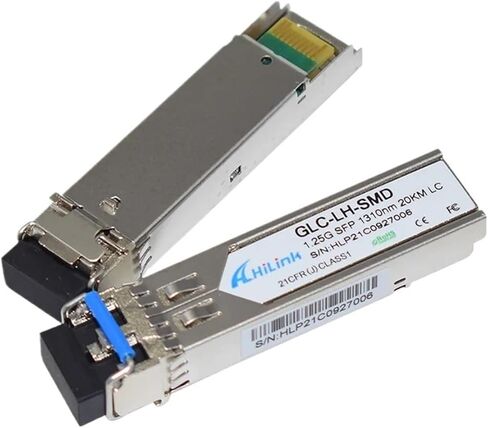 4pcs الألياف الضوئية الضوئية الألياف الضوئية SFP 1.25G 20km 1310nm Duplex LC in Saudi Arabia