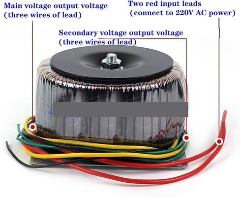 1PCS مكبر صوت مكبر صوت محول الطاقة 800W 220V إلى 12V 24V 48V 50V Toridal Transivers (Dual 39V و 12V) in Saudi Arabia