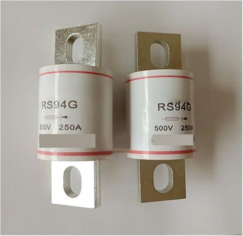 1pcs Round Tube Bolt Type Quick Fuse RS94G 500V 125A 150A 160A 250A Fuse Core(250A) in Saudi Arabia