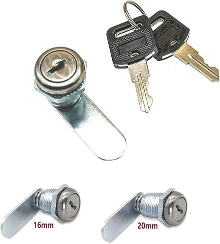 Stainless Cover Cam Lock 16 20mm for Locker Airbox Lock Yacht Car MX17 1Pcs(16mm 40mm) in Saudi Arabia