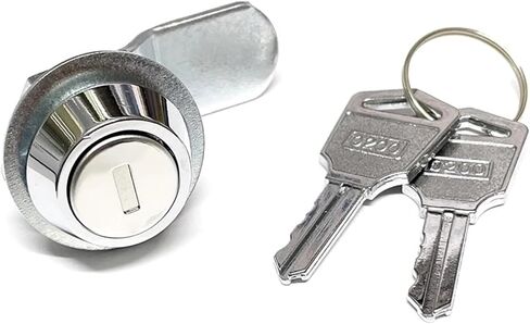 Round Cabinet Cam Lock for Home Drawer Strorage-Box Gym Locker Hardware MMS500 D 1Pcs(A) in Saudi Arabia