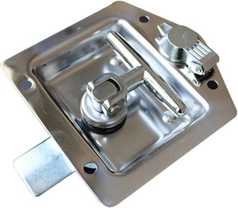 Stainless Cabinet Handle Lock for Truck Bus RV Trunk Boat Car Eletrical Storage Box Train MS211 1Pcs(Flat Piece) in Saudi Arabia