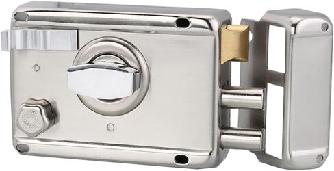 قفل باب Deadbolt مع مفاتيح Gate Office Women Women Door Door Home Security DIY MS413 A 1PCs (مع إطار يمين) in Saudi Arabia