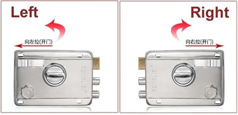 قفل باب Deadbolt مع مفاتيح Gate Office Women Women Door Door Home Security DIY MS413 A 1PCs (مع إطار يمين) in Saudi Arabia