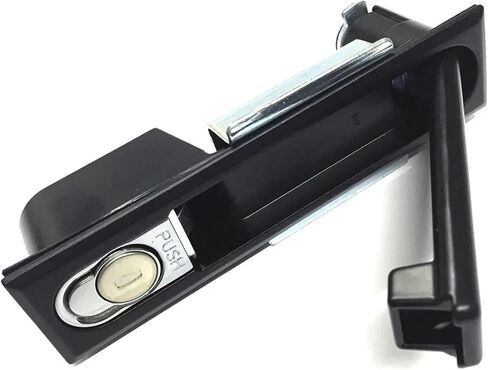 قفل مقبض مجلس الوزراء لقطار باب شاحنة حافلة الخزانة الكهربائية 32mmx142mm MMS214 GG 1PCS (C) in Saudi Arabia