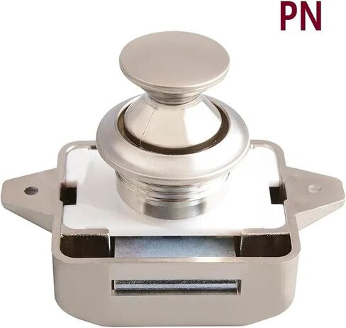قم بضغط قفل خزانة الأزرار لسيارة الإسعاف RV Caravan Motorboard Furniture Locks Latch ZS02 A 1PCS (1 PCS BG) in Saudi Arabia