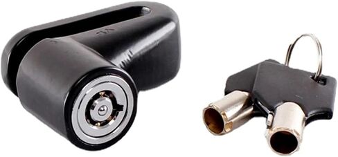 3 ألوان فولاذية مضاد لمكابح قرص قفل الفرامل للدراجات الجبلية مركبة نارية 55mmx44mmx9mm zs15 a 1pcs (أسود) in Saudi Arabia