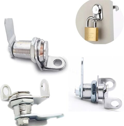 Cabinet Cam Lock Use Padlock for Locker Mailbox Storage Box Electronical Cabinet Wardrobe MS579 I 1Pcs(16mm) in Saudi Arabia