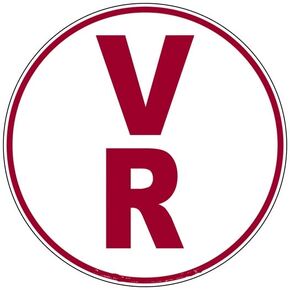 V-R Floor Truss Circular Sign-New York Truss Sign (White ، Struction Sticker ، 6x6) in Saudi Arabia
