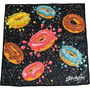 KR Strikeforce Donuts Microfiber USA 16" x 16" Towel in Saudi Arabia