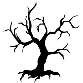 Newclew Tree Spooky Halloween Wall Decal Sticker Art Fun Décor in Saudi Arabia