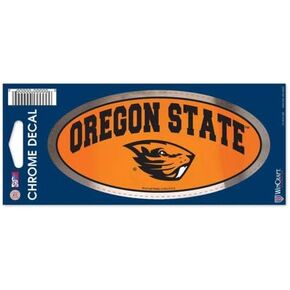 Wincraft NCAA Oregon University WCR26993014 Chrome Secal ، 3 "× 7" in Kuwait