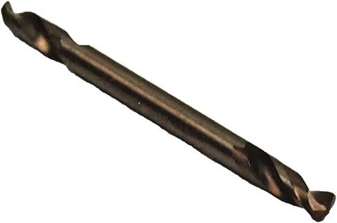 Lot of (100) 1/8" HSS Double End Drill Bits Full Grounded Titanium in Saudi Arabia