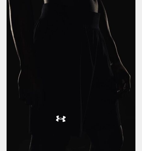 Under Armor Men's UA Speedpocket 9 '' 'Shorts 1376998 (US ، Alpha ، XX -Large ، منتظم ، منتظم ، أسود/عاكس - 001) in Saudi Arabia