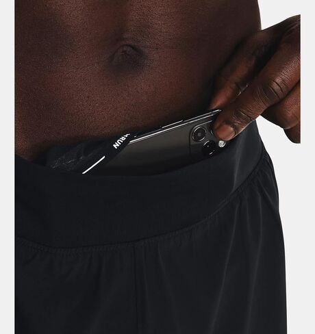Under Armor Men's UA Speedpocket 9 '' 'Shorts 1376998 (US ، Alpha ، XX -Large ، منتظم ، منتظم ، أسود/عاكس - 001) in Saudi Arabia