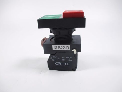 4pcs جديد لزر الضغط المزدوج NLB22-D 1A1B برأس 220 فولت in Saudi Arabia