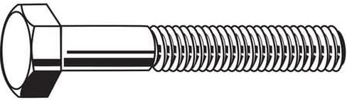1/4 "-20 × 2-1/2" الصف 8 الزنك الأصفر UNC (خشن) مسامير رأس السداسي السداسي ، 50 PK. in Saudi Arabia