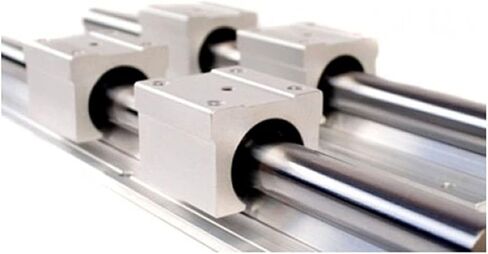 احترافية 2PCS SBR16 L 300 مم قضبان محامل خطية + 4pcs SBR16UU كتل تحمل الحركة الخطية in Saudi Arabia