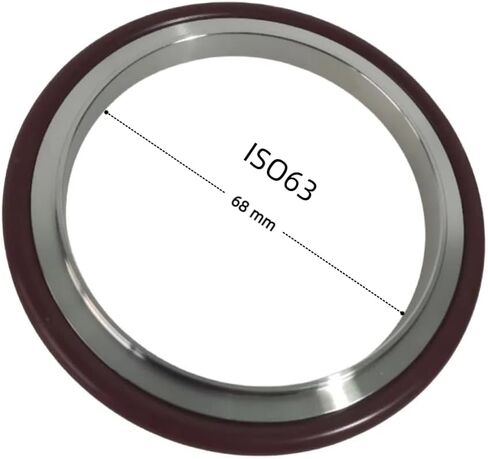حلقة توسيقية ISO-LF ISO-K ISO-F ، حلقة توسيط من الفولاذ المقاوم للصدأ ، حلقة FKM O-Ring ، حلقة خارجية من الفولاذ المقاوم للصدأ (ISO63) in Kuwait