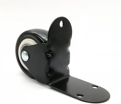 4Pcs L-Shaped Bracket Casters Wheels Furniture Caster with Screws 120kg Load Capacity in Saudi Arabia