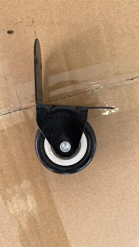 4Pcs L-Shaped Bracket Casters Wheels Furniture Caster with Screws 120kg Load Capacity in Saudi Arabia