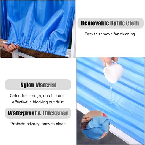 تقسيم غرفة شاشة الخصوصية الطبية ذات 4 لوحات من 4 لوحات ، وارد/صالون جمال/قاعة صحية تقسيم الباب الدائم ، وإطار الحديد القابل للطي in Kuwait