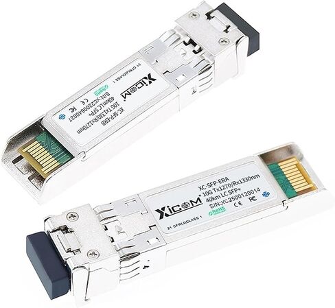 10G 40km SFP MODULE WDM SFP+ MOTRESEIVER البصرية وحدة الألياف البصرية 1270NM/1330NM LC SIMPLEX الألياف SFP (زوج واحد) in Saudi Arabia
